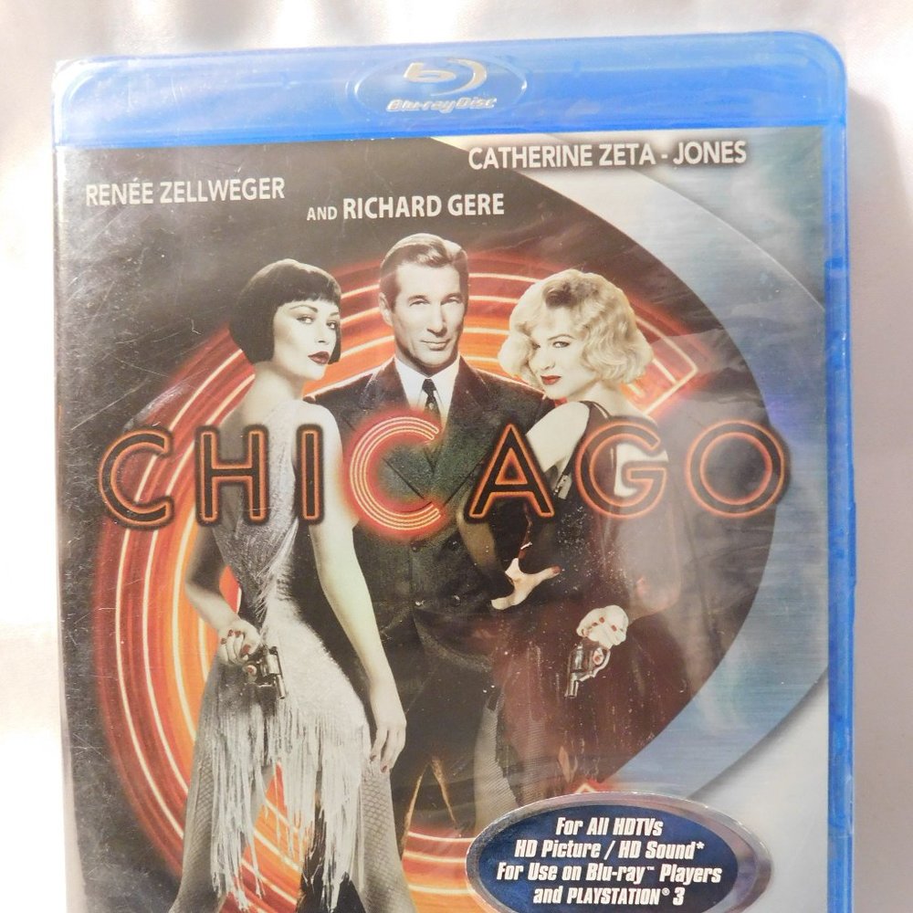 Chicago Blu-ray Movie New and Sealed